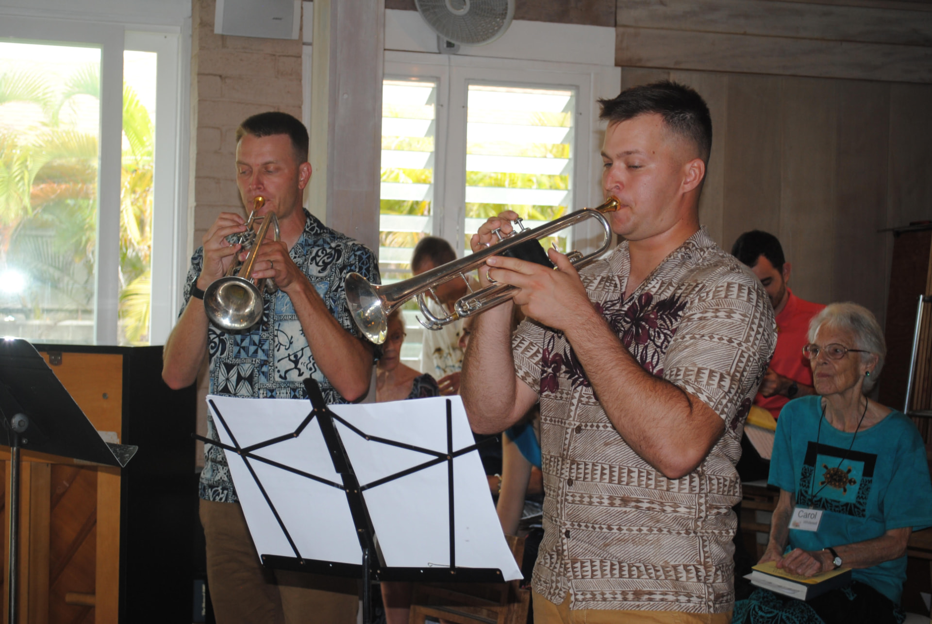 Adult singers of St. Christopher's music ministry in Kailua, photo 2